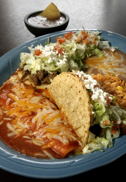 Combo plate at Lupita's Cafe